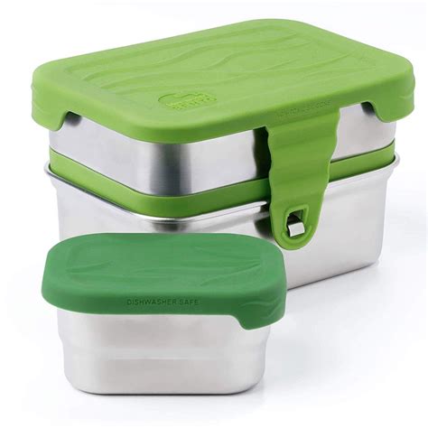 ecolunchbox stainless steel bento splash lunch box with leak-proof lid|china made lunch boxes.